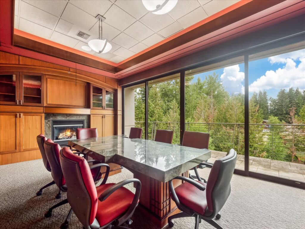 out windows of meeting room suite A