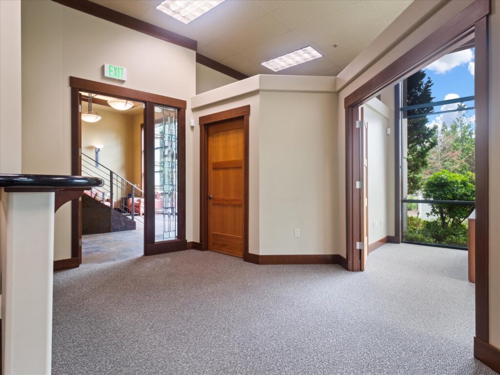 Reception area of Suite B